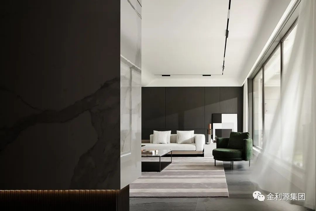 金利源 | 鎖住不一樣的黑白灰簡約住宅